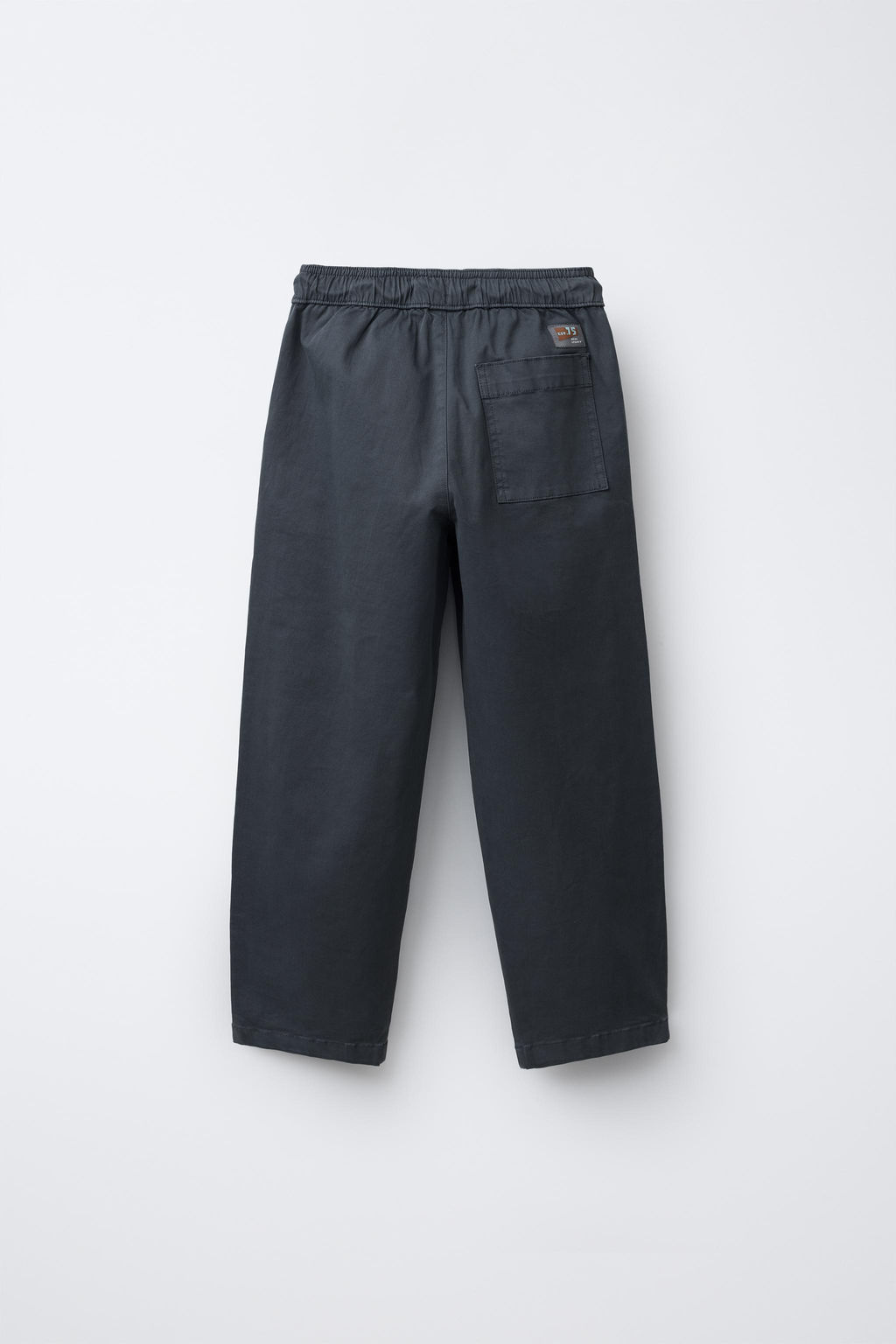 STRAIGHT FIT TROUSERS WITH LABEL - Zara фото 2