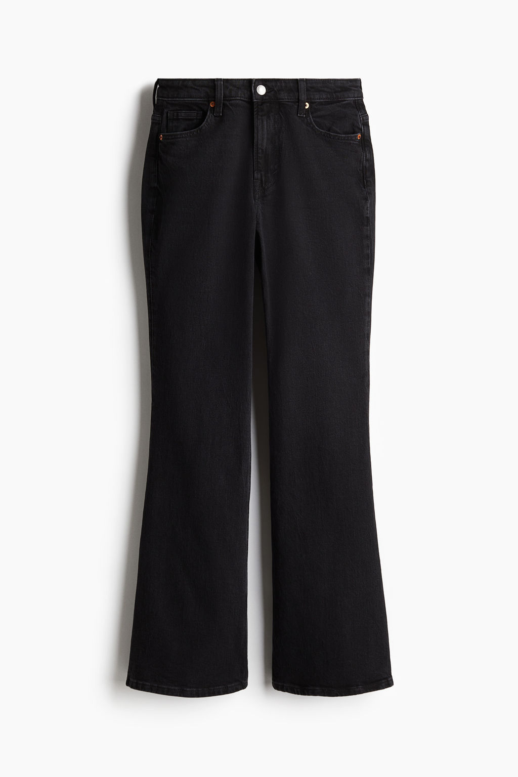 Curvy Fit Flared High Jeans - H&m фото 3