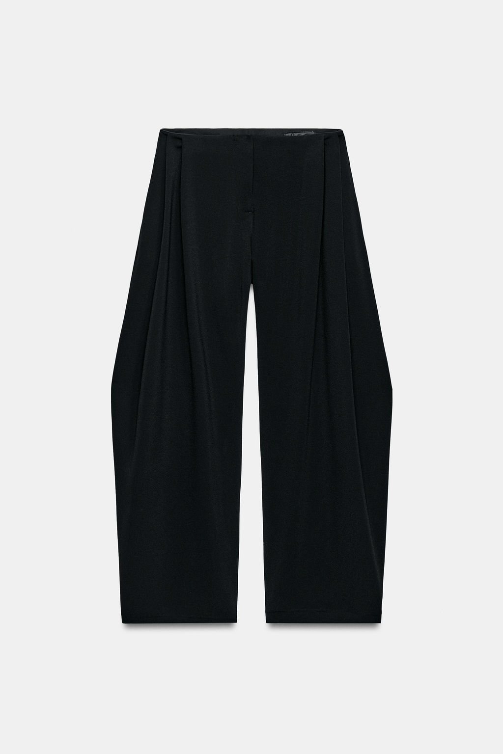 PANTAL?N ANCHO PINZAS ZW COLLECTION / Negro