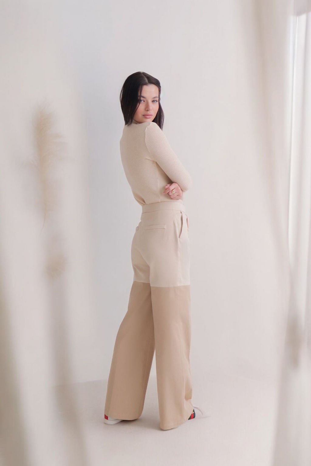 Брюки бежевые - Martichelli фото 30