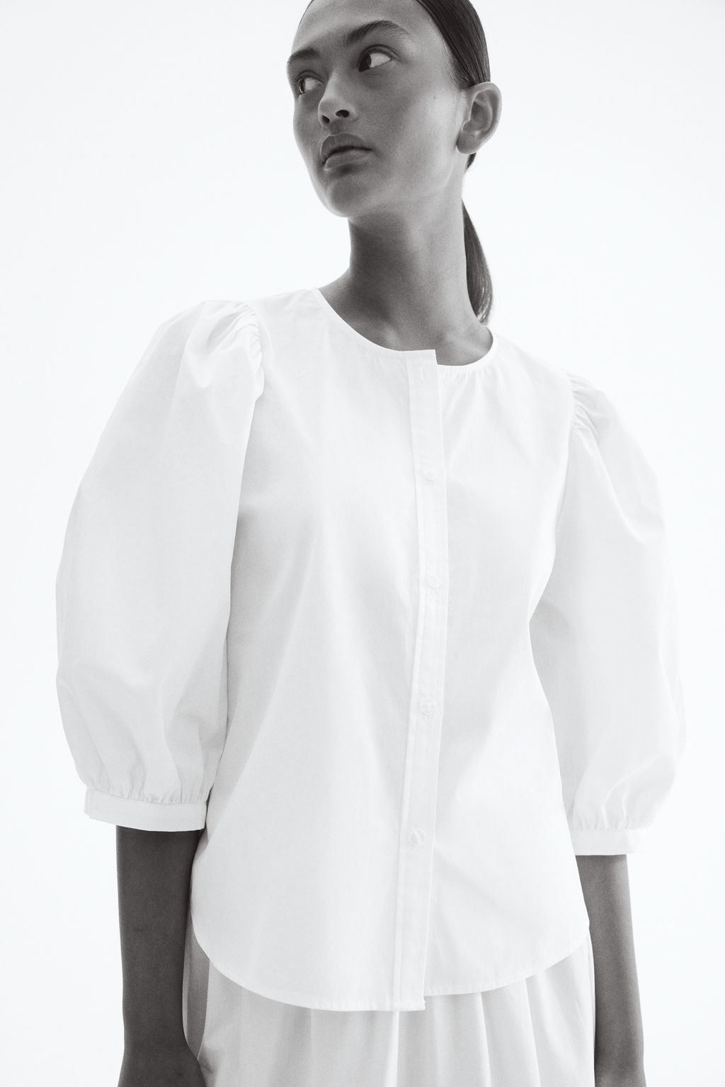 Blusa de popelina - H&m фото 4