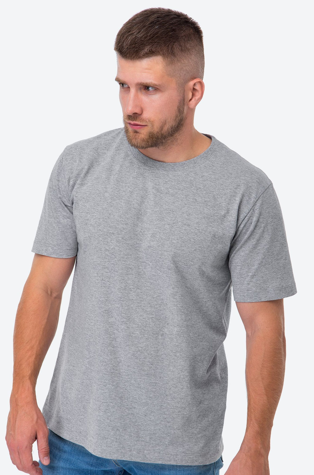 Мужская базовая футболка из хлопка 3 шт. Happyfox