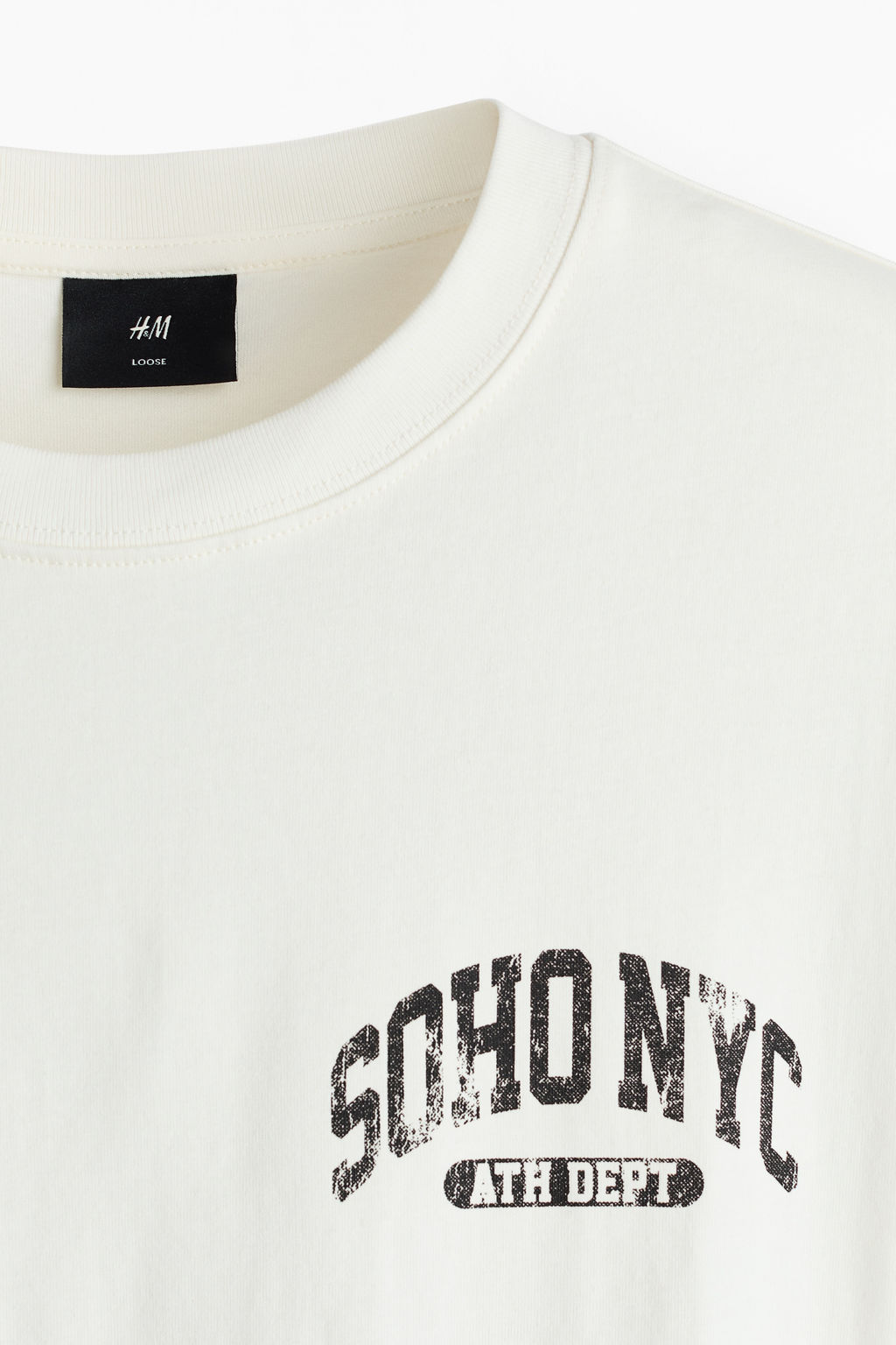 Camiseta con estampado Loose Fit - H&m фото 13