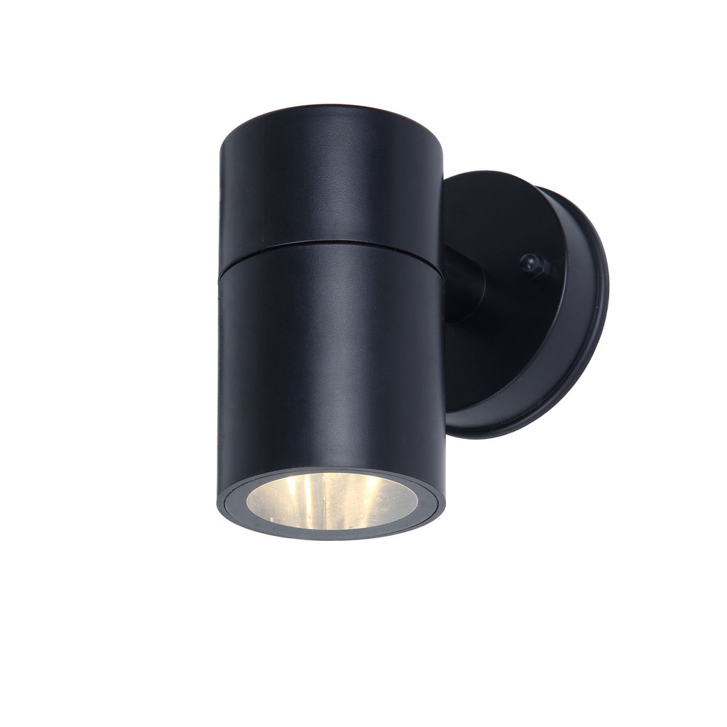 UUL-S21С-7W/GU10 IP65 BLACK Светильник уличный, под лампу GU10. Архитектурный накладной. Корпус черный. TM Uniel