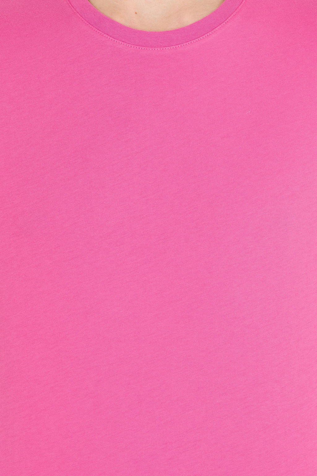 Футболка U.S. Polo Assn с круглым вырезом розовая из хлопка  фото 13