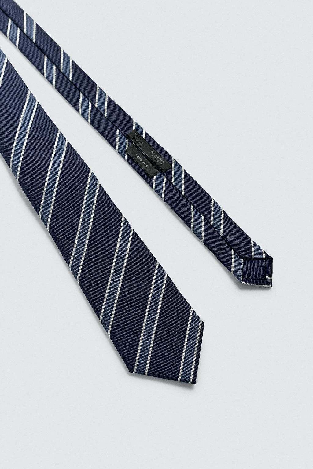 CORBATA 100% SEDA RAYAS / Marino - Zara фото 5