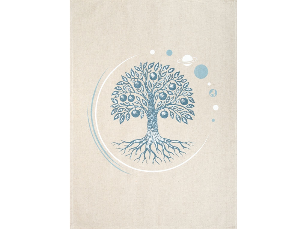 Комплект полотенец из 3 шт 22С145-ШР+К/п.р/фкор 45*60 "Дерево жизни-3" цв. 1 рис. 74