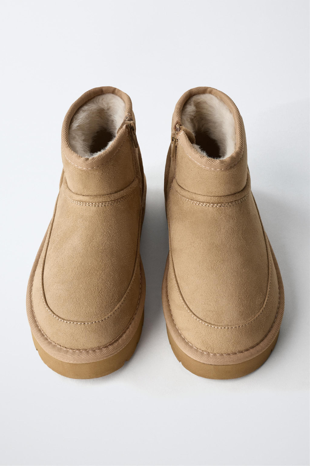 LINED ANKLE BOOTS - Zara фото 4
