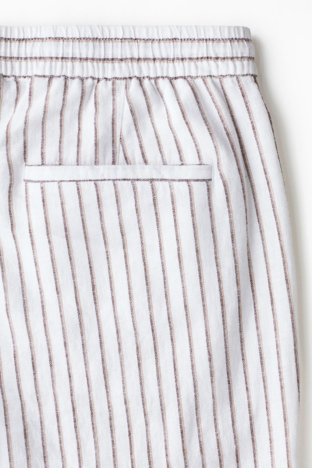 Pantal?n en mezcla de lino Relaxed Fit - H&m фото 11