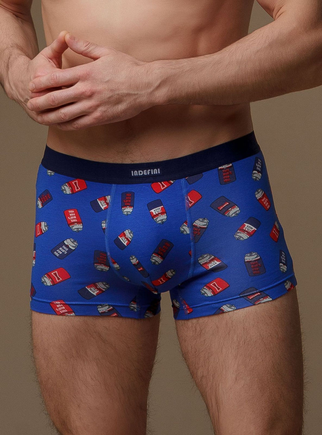 Мужские трусы боксеры Indefini (Арт. 3004MUF)