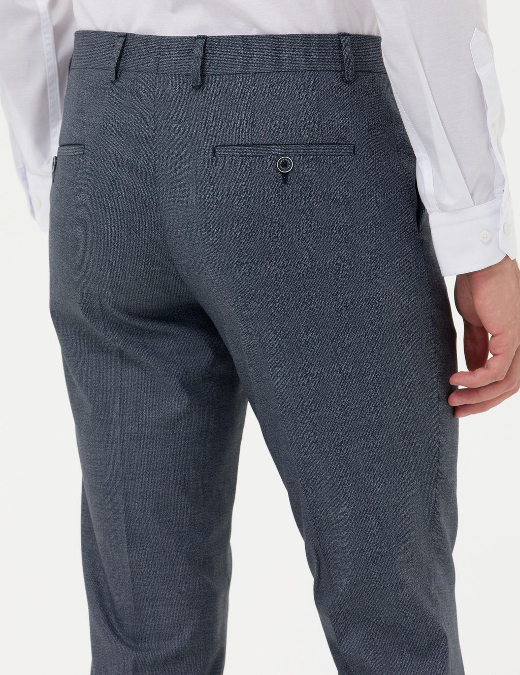 Lacivert Slim Fit Kuma_ Pantolon - Pierre cardin фото 6