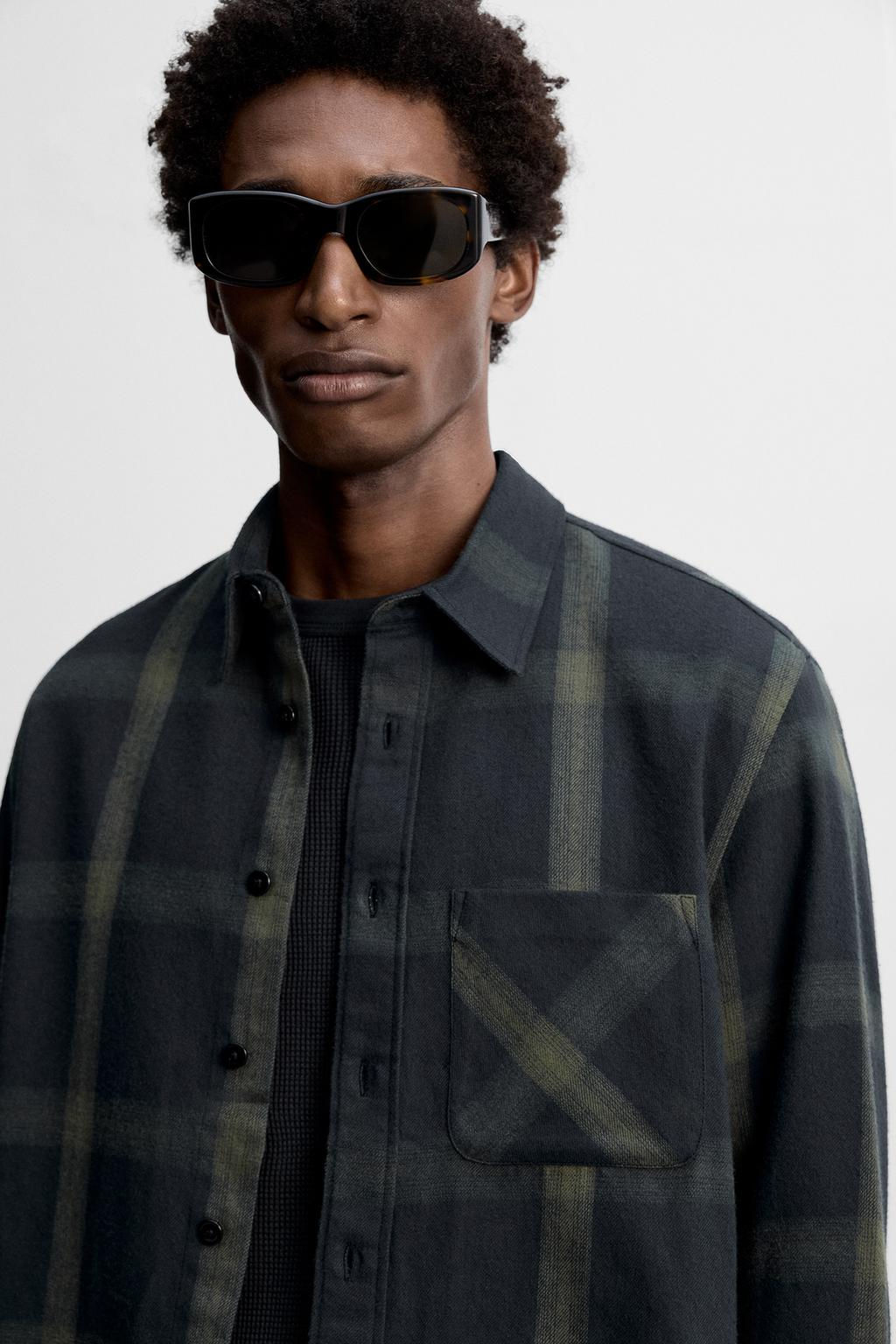 CHECK SHIRT - Zara фото 5