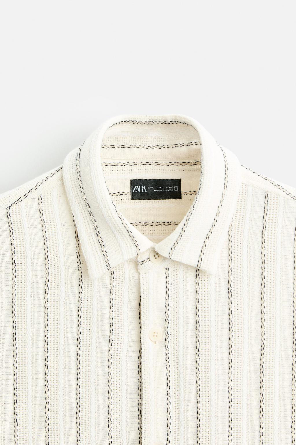 STRIPED SHIRT - Zara фото 7