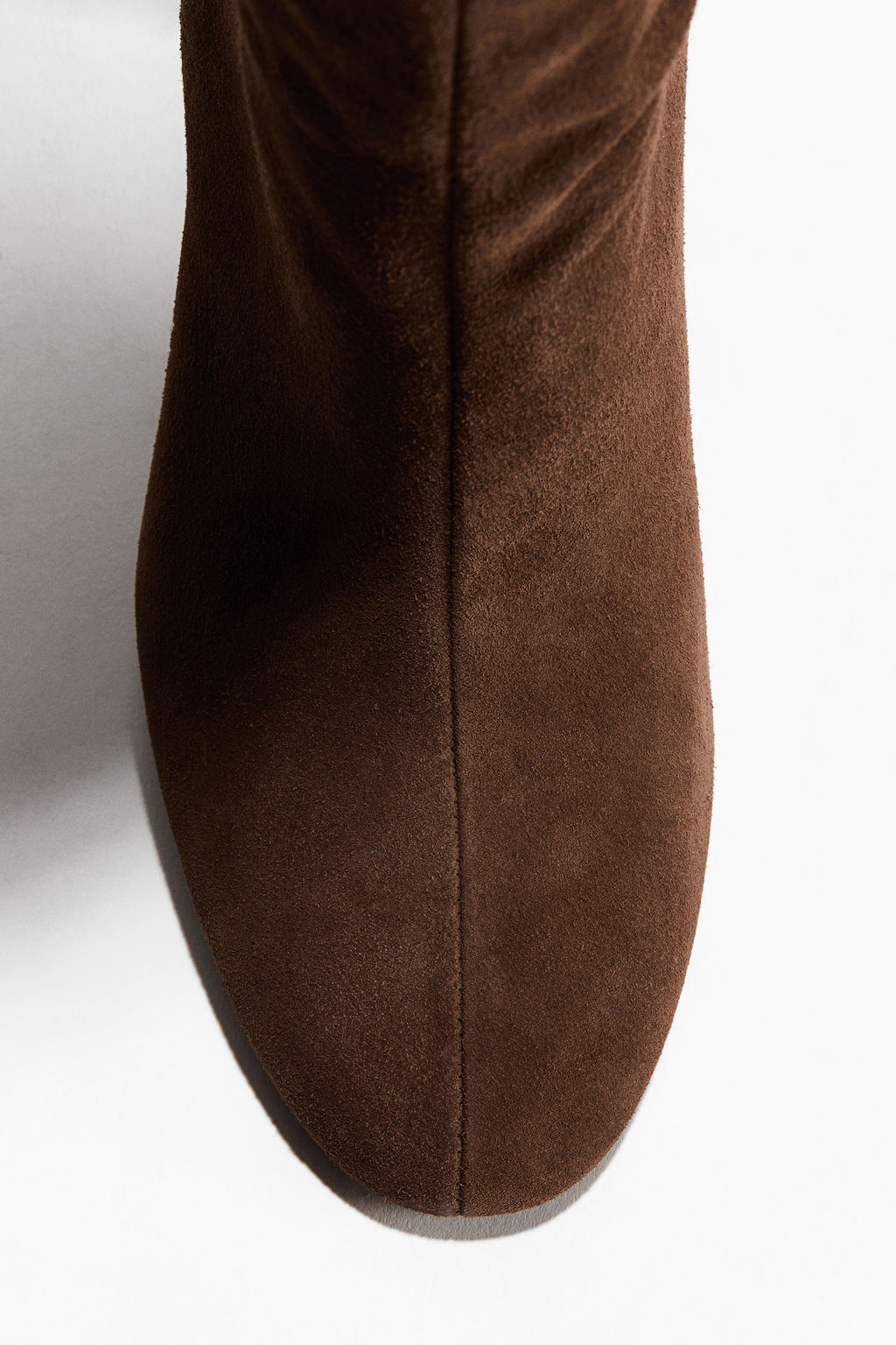 Botas a la rodilla en serraje afelpado - H&m фото 4