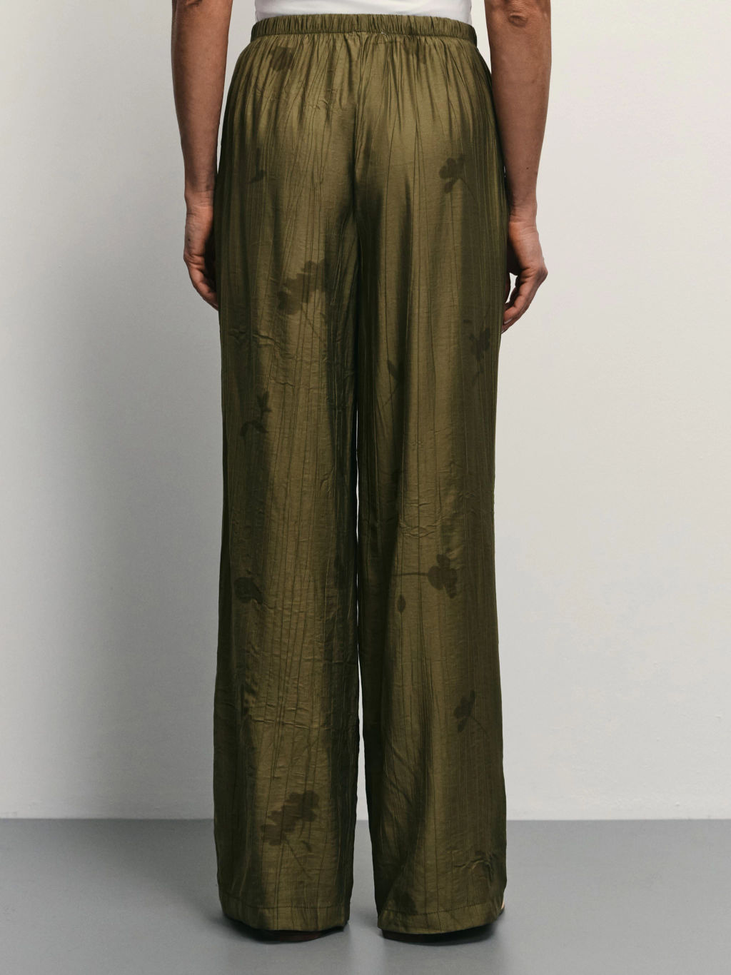 Брюки прямого кроя на завязках / Zarina  фото 4