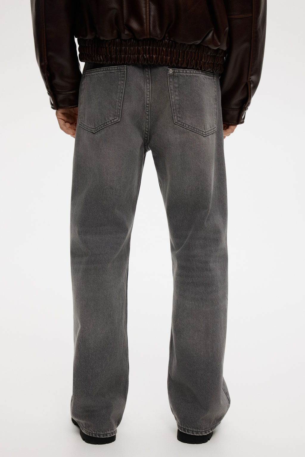 Loose Straight Jeans - H&m фото 10