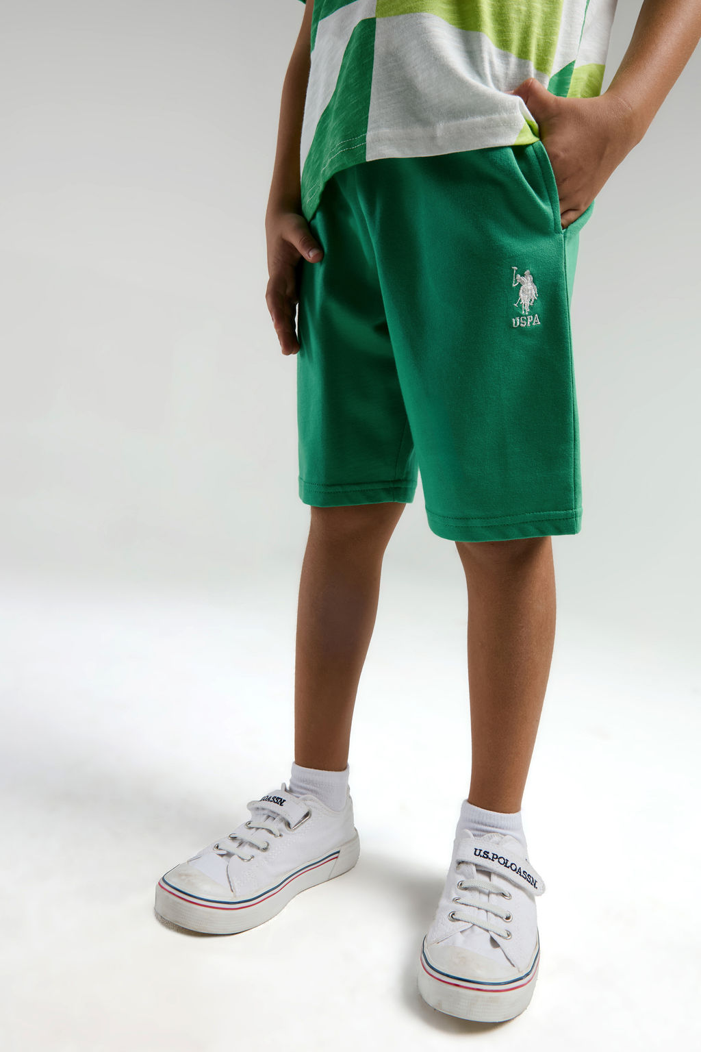 Erkek _ocuk Ye_il Pijama Tak_m_ Sepette S_rpriz _ndirim - U.s. polo assn фото 13
