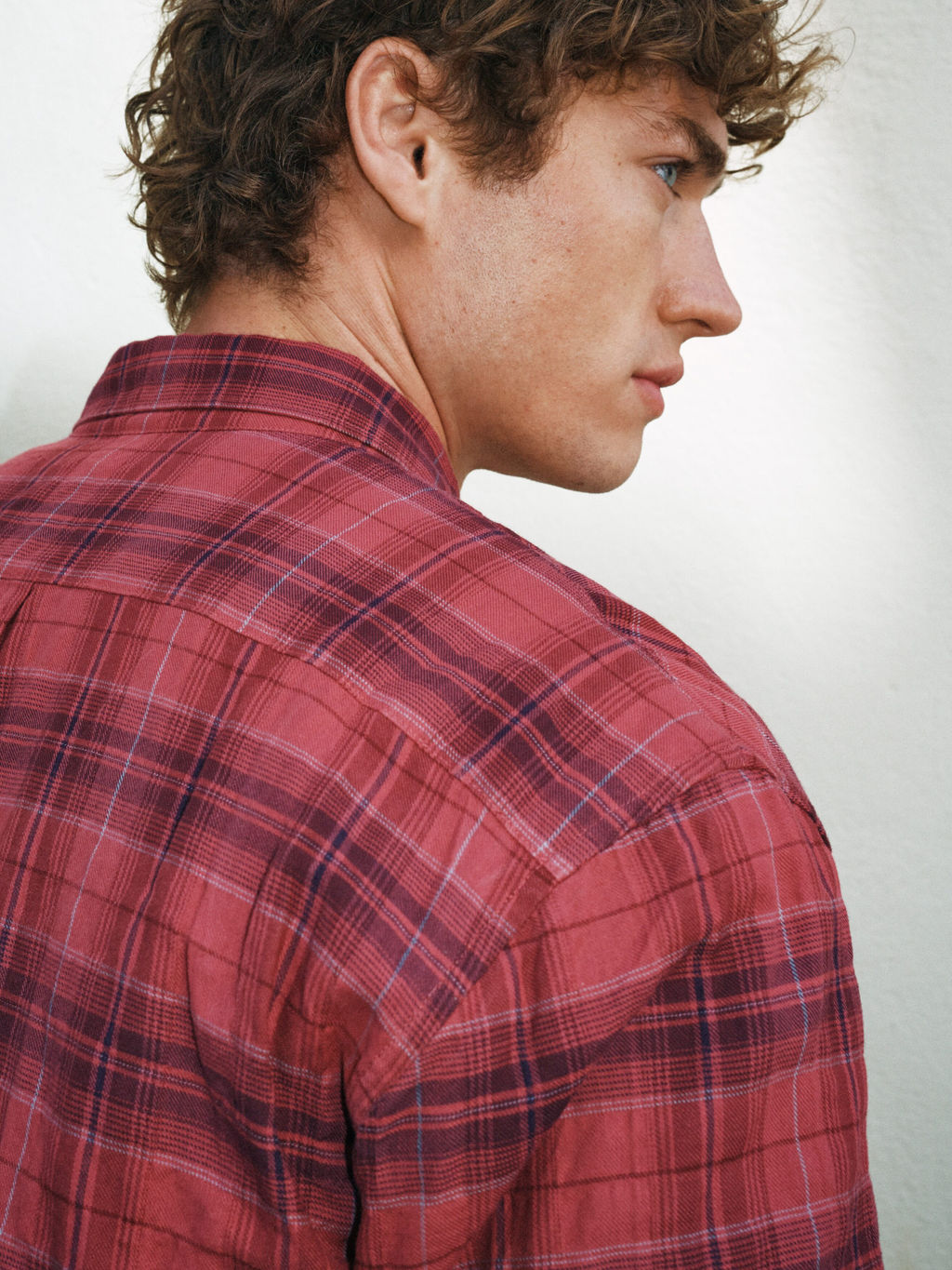 Camisa de franela de corte regular - H&m фото 7