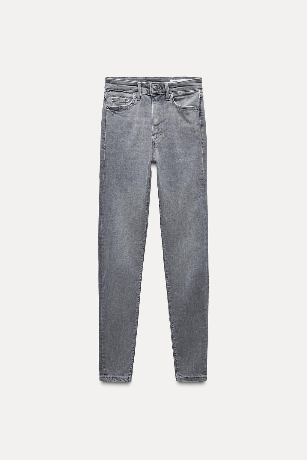 ZW COLLECTION SKINNY HIGH-WAIST JEANS - Zara фото 17