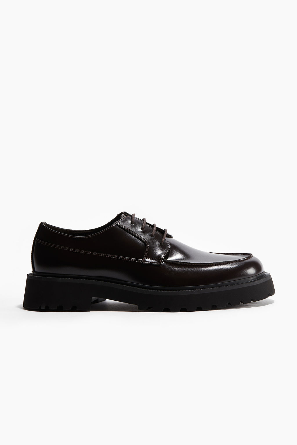 Zapatos Derby con suela gruesa