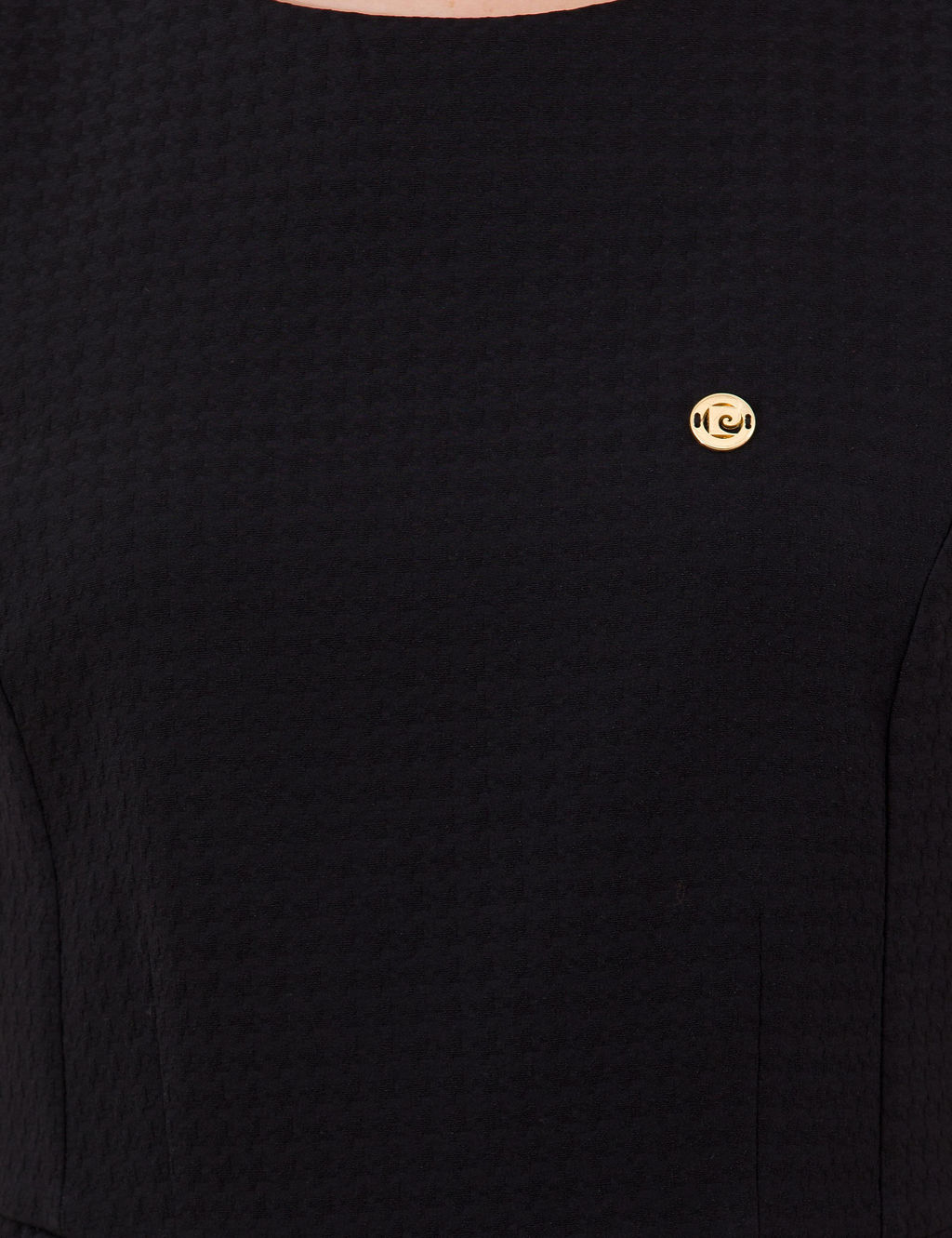 Siyah Slim Fit Dokuma Elbise - Pierre cardin фото 6