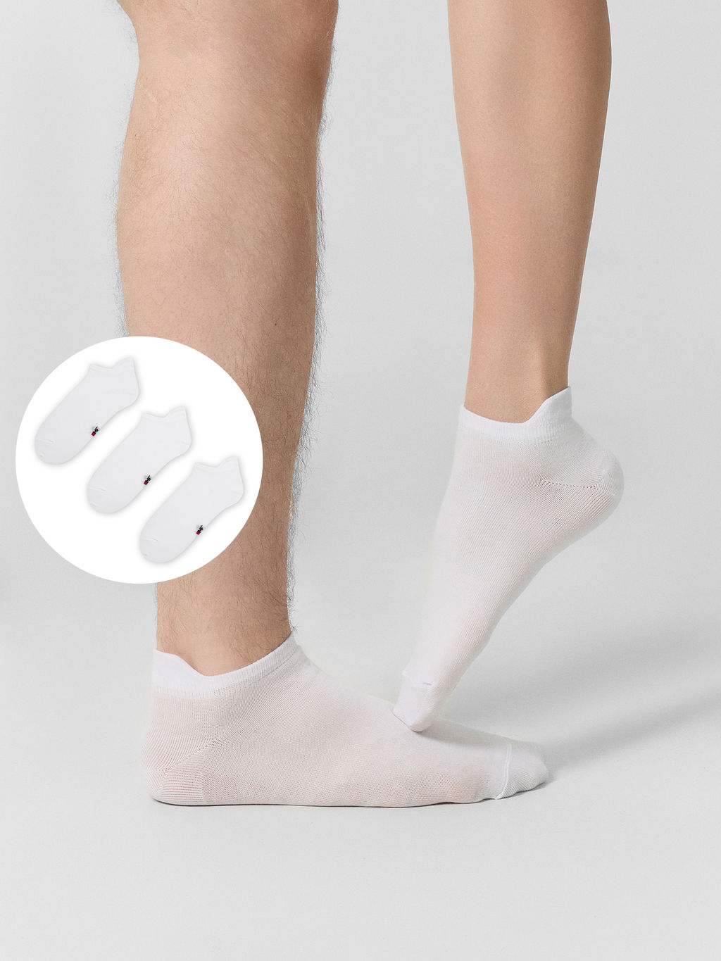 Цена за 5 пар! НОСКИ (3 пары)