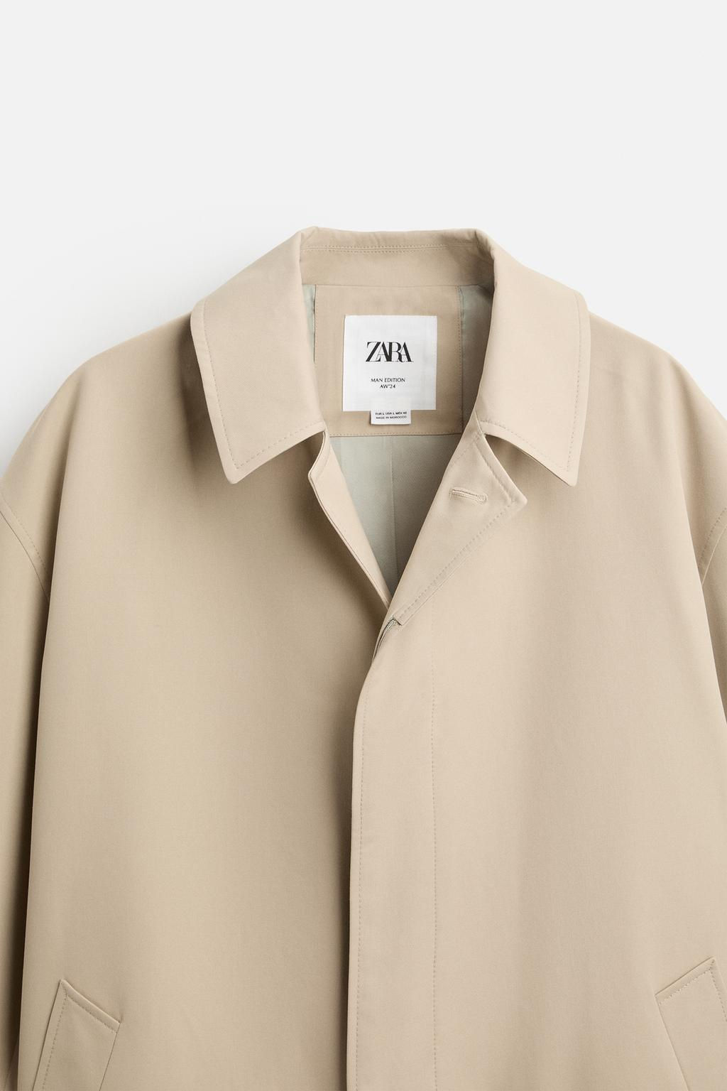 LIGHTWEIGHT COAT - LIMITED EDITION - Zara фото 13
