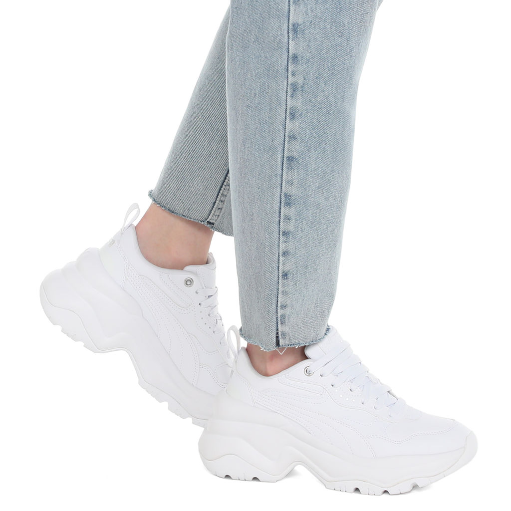 Женские кроссовки PUMA Cilia Wedge Артикул 3571167, белый