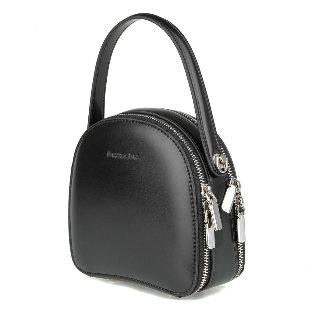 M153 black, Женская кожаная сумка, Barcelo Biagi