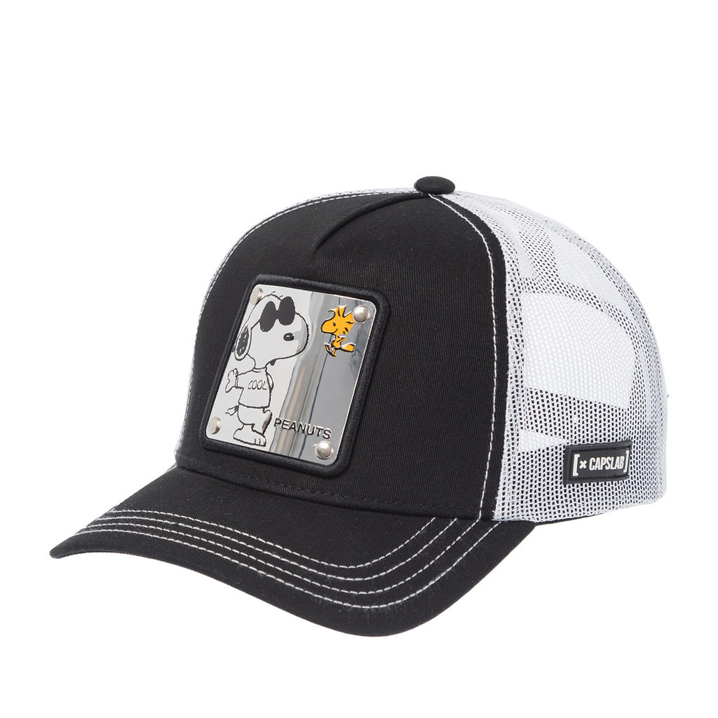 Бейсболка CAPSLAB арт. CL/PEA/1/NAW5 Peanuts Snoopy (черный)