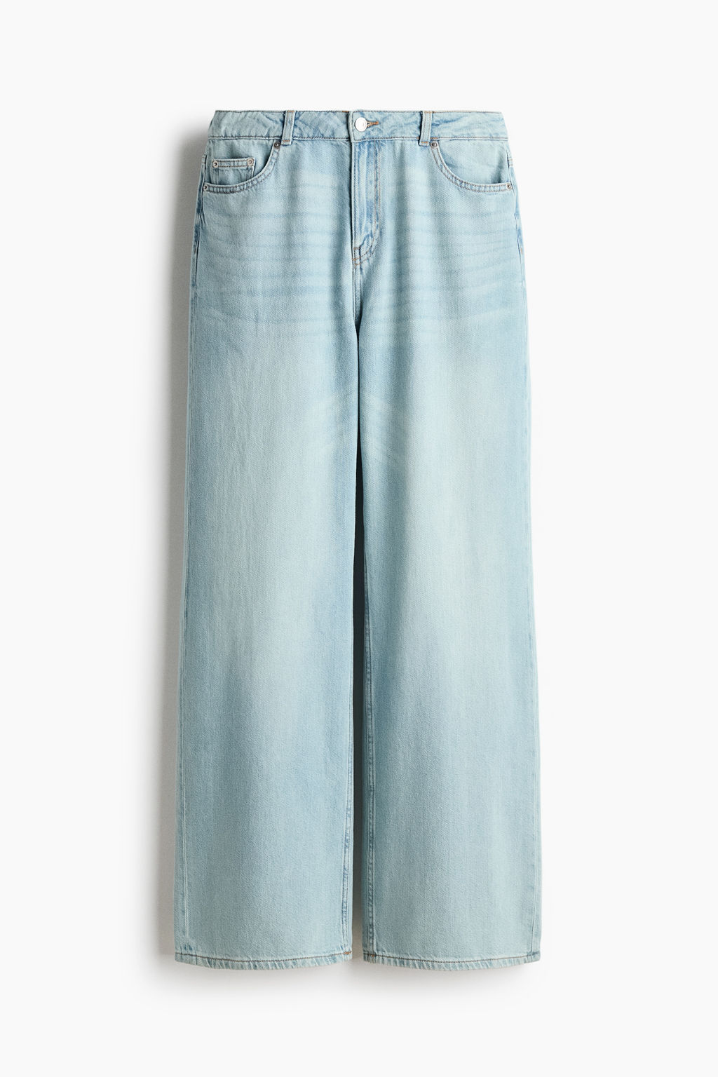 Baggy Regular Waist Jeans - H&m фото 2