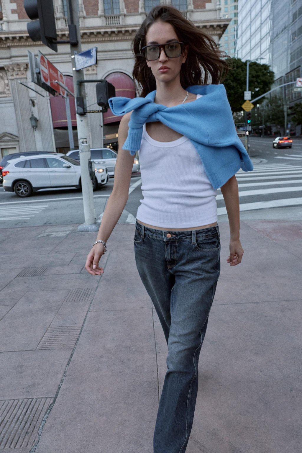 JEANS Z1975 STRAIGHT MID-WAIST - Zara фото 3