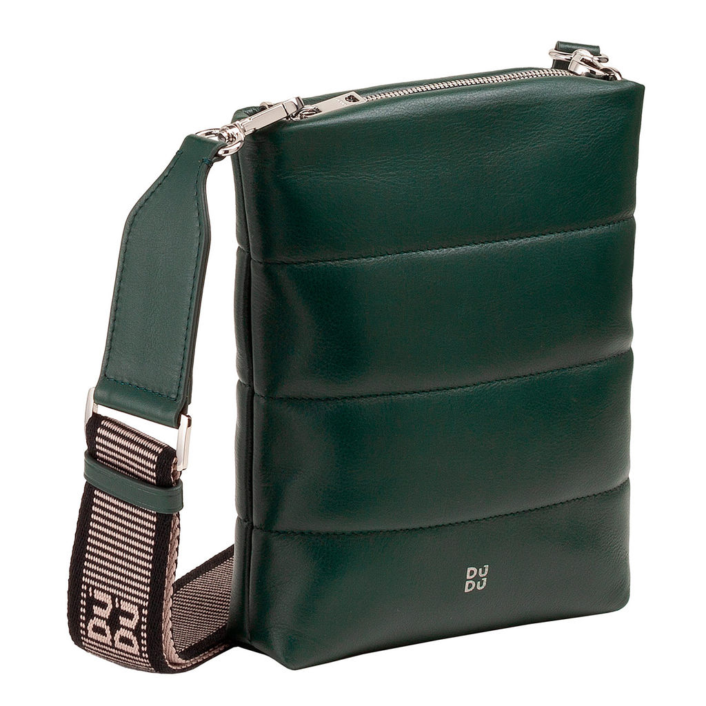 Итальянская кожаная сумка DuDu серии Falkland | зеленый