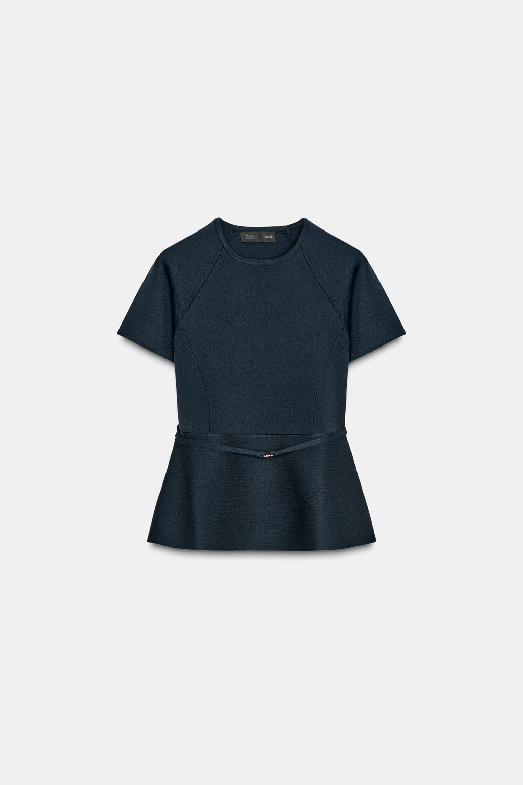 KNIT PEPLUM TOP - Zara фото 7