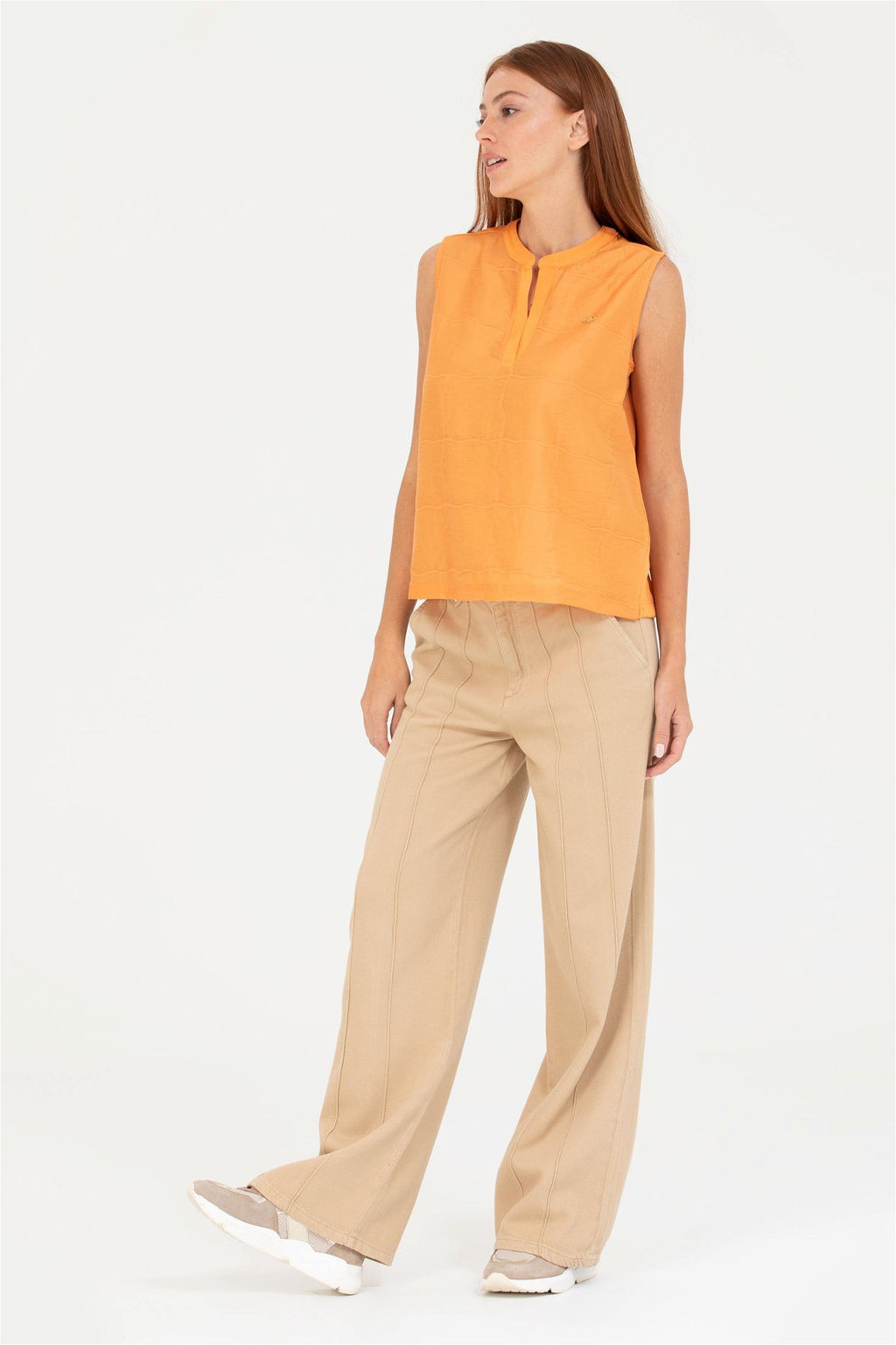 U. S. Polo Assn Женские кремовые джинсовые брюки - U.s. polo assn фото 10