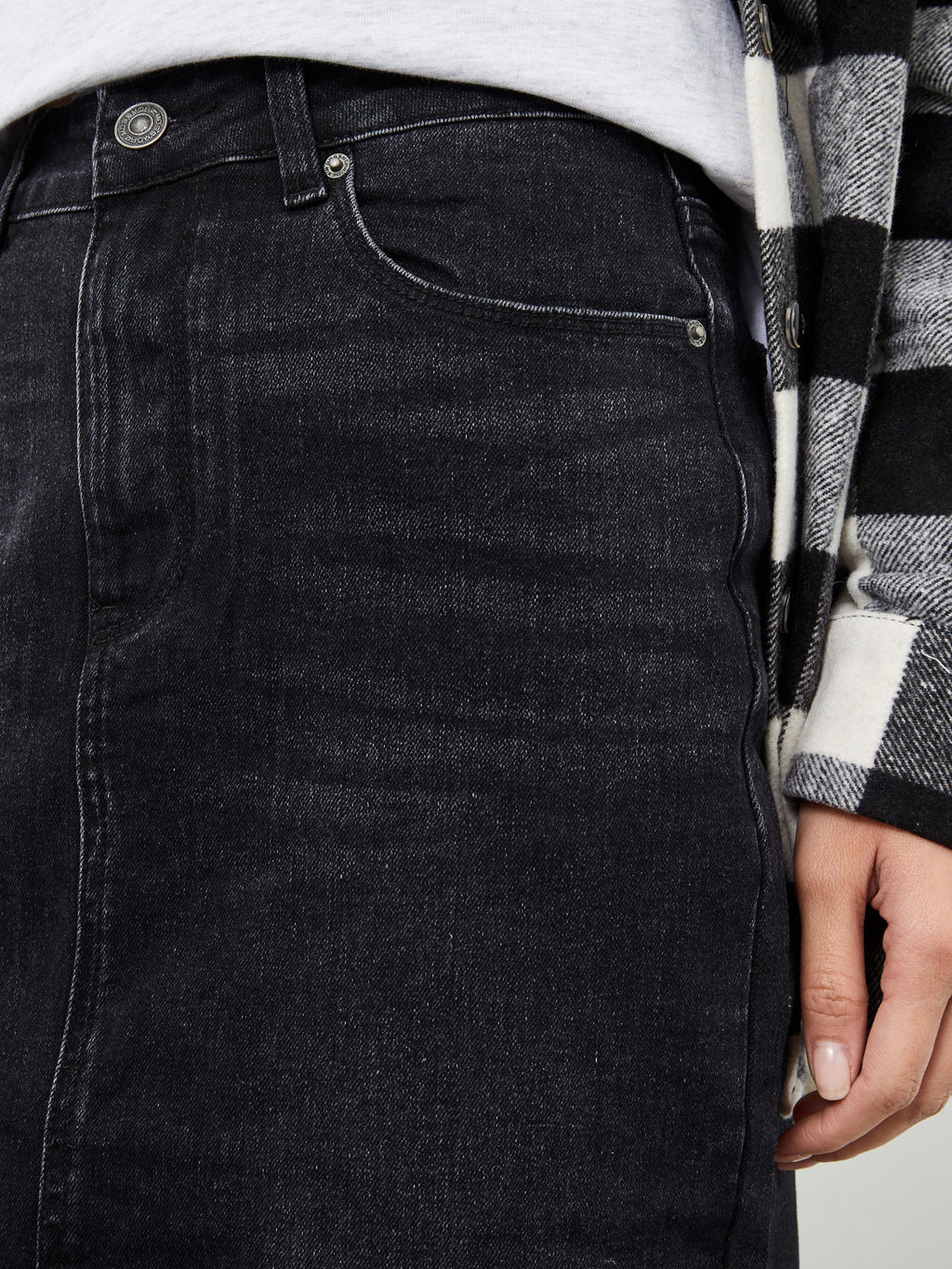 Женская джинсовая юбка