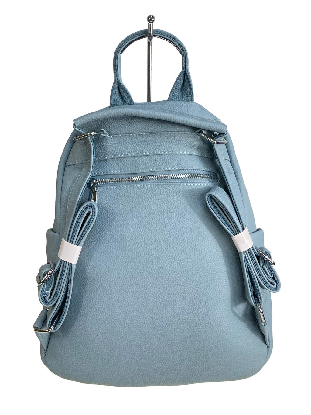 Сумка-рюкзак из искусственной кожи, цвет голубой - Greta фото 2
