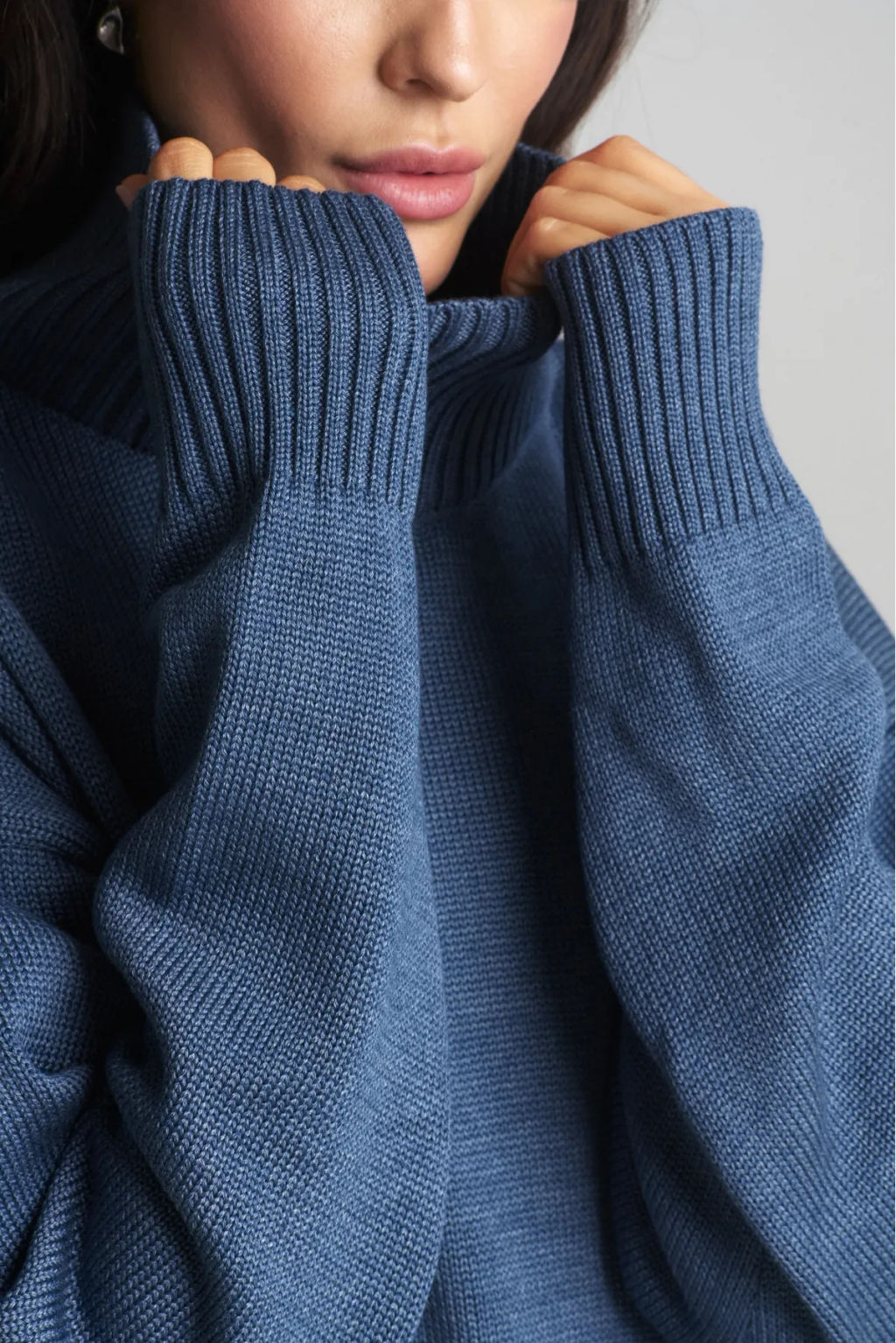 Свитер Cotton Classic Blue Melange