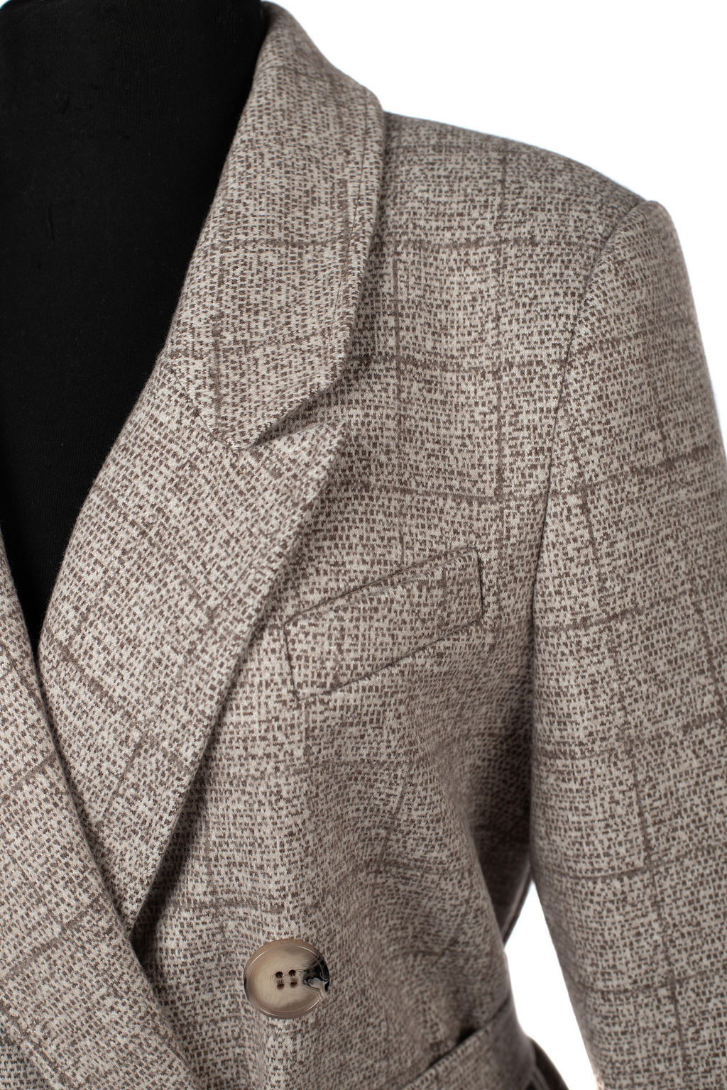 01-12048 Пальто женское демисезонное (пояс) - El podio фото 10