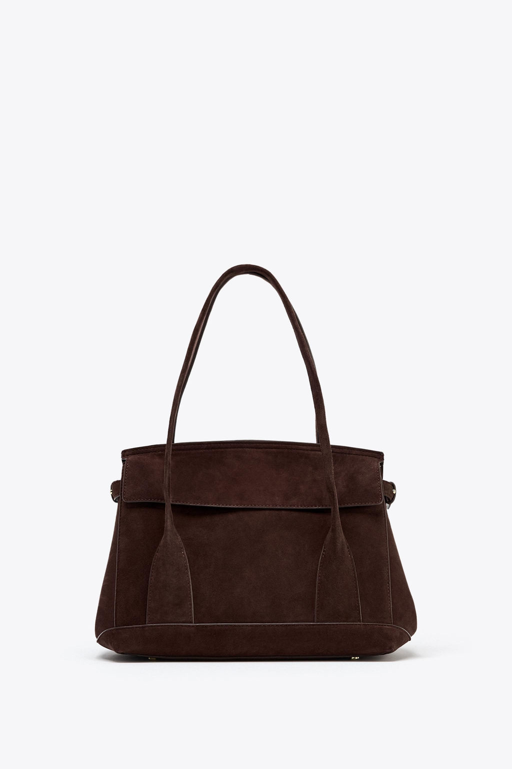 LEATHER CITY BAG - Zara фото 3