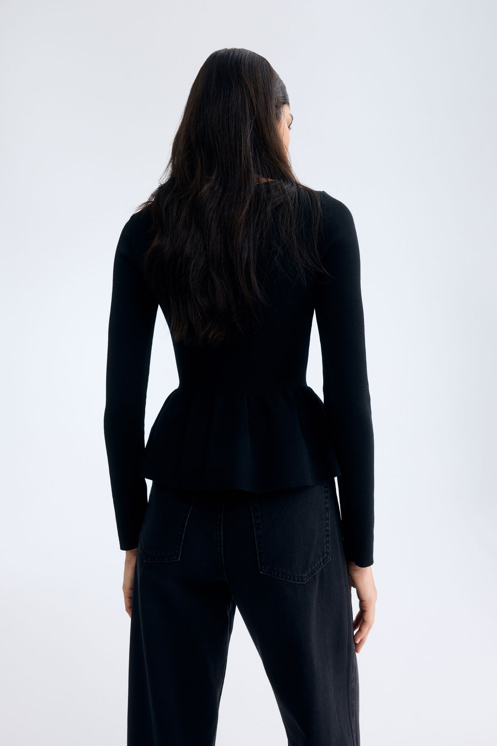 Top de punto con peplum - H&m фото 5