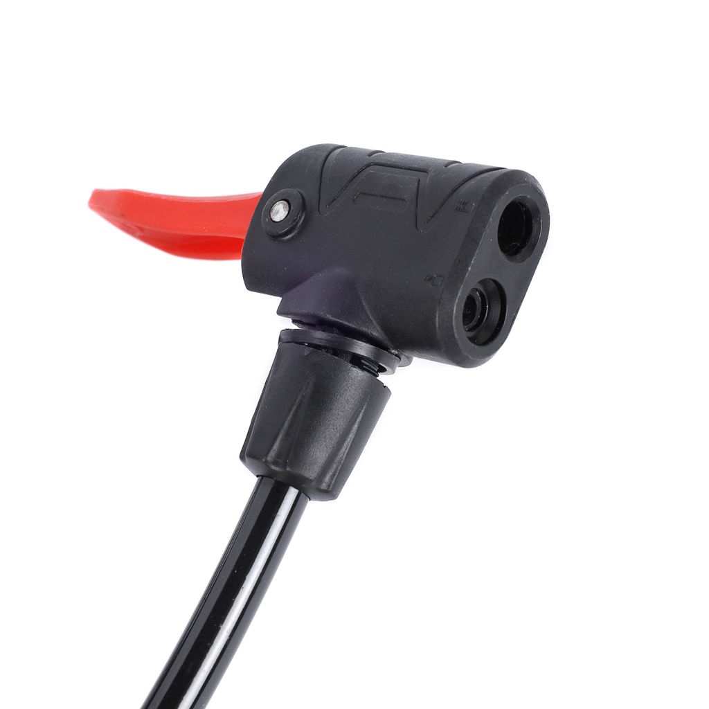 Насос ножной с манометром COMIRON FUJIN 3, стальная рама, стальной цилиндр Presta-Schrader-Dunlop, 8,3 бар. Три поршня. /уп 10 - Галеонтрейд фото 10