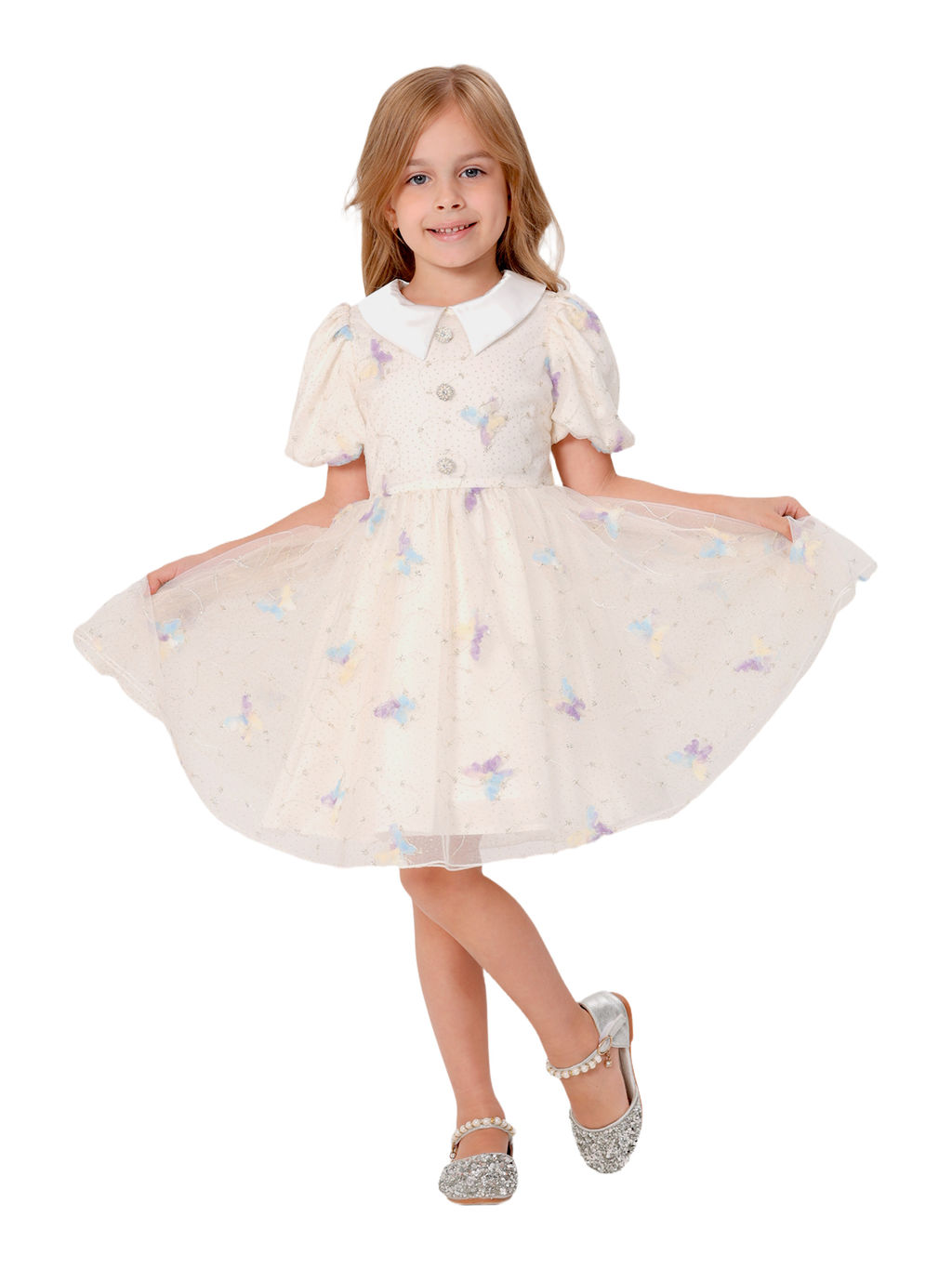 Платье для девочки О87210 - Карамелли фото 5
