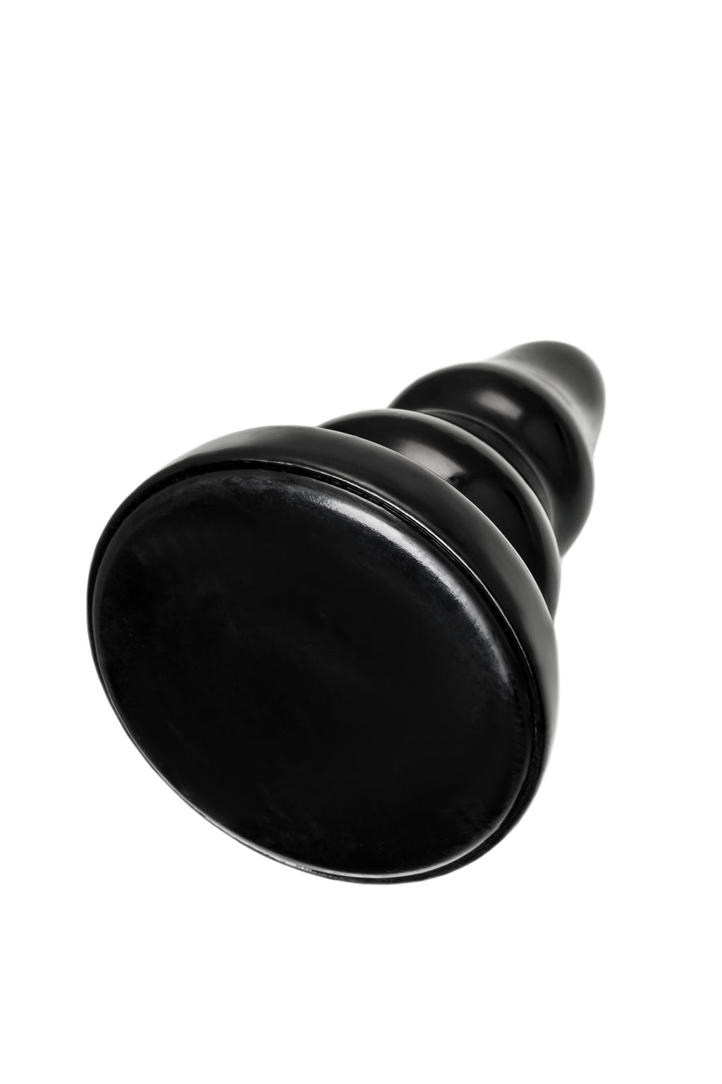 Анальная втулка TOYFA POPO Pleasure Monoceros, PVC, черная, 15 см, 7 см  фото 6