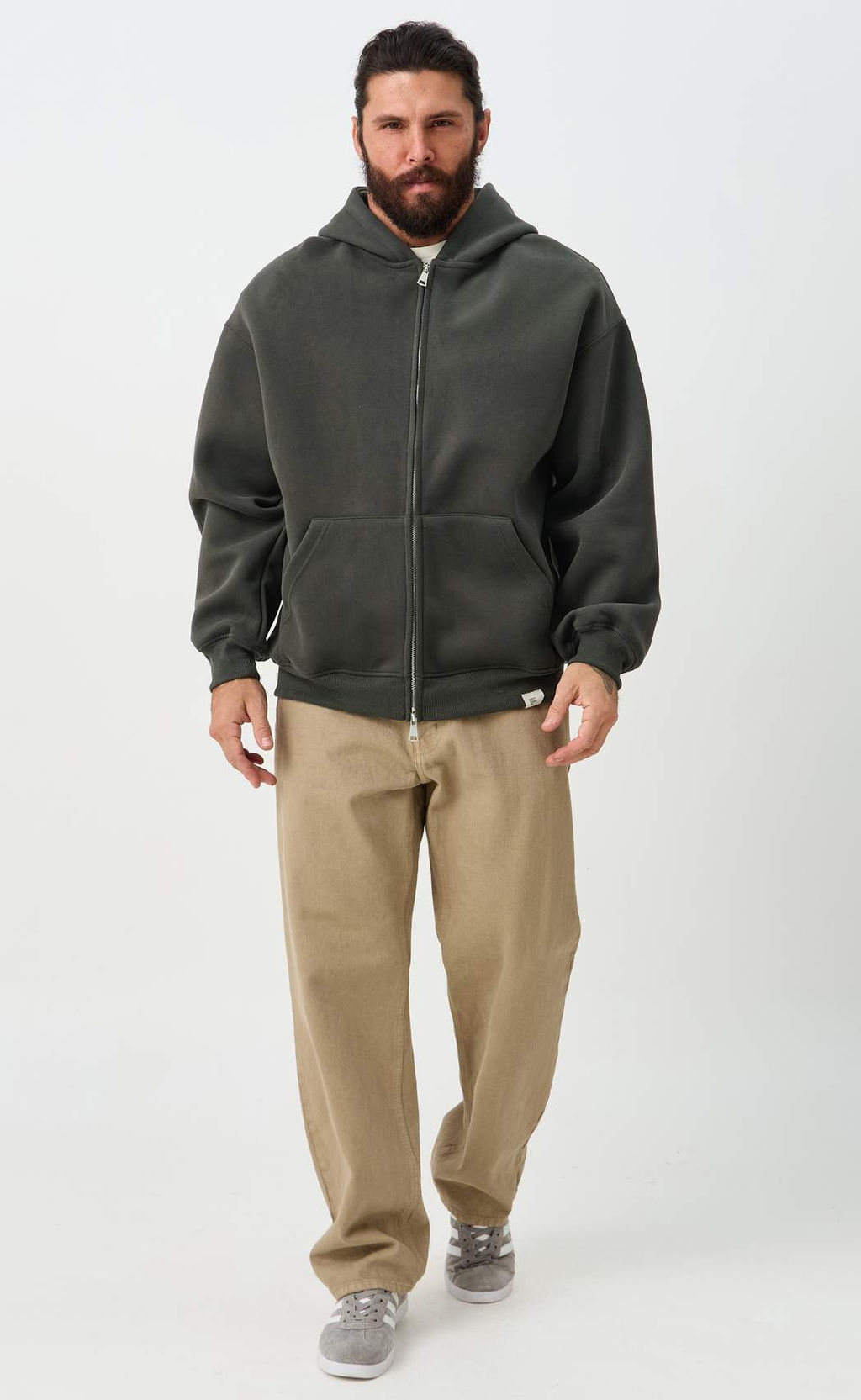 Толстовка P611-15-01 grey - Primm фото 11