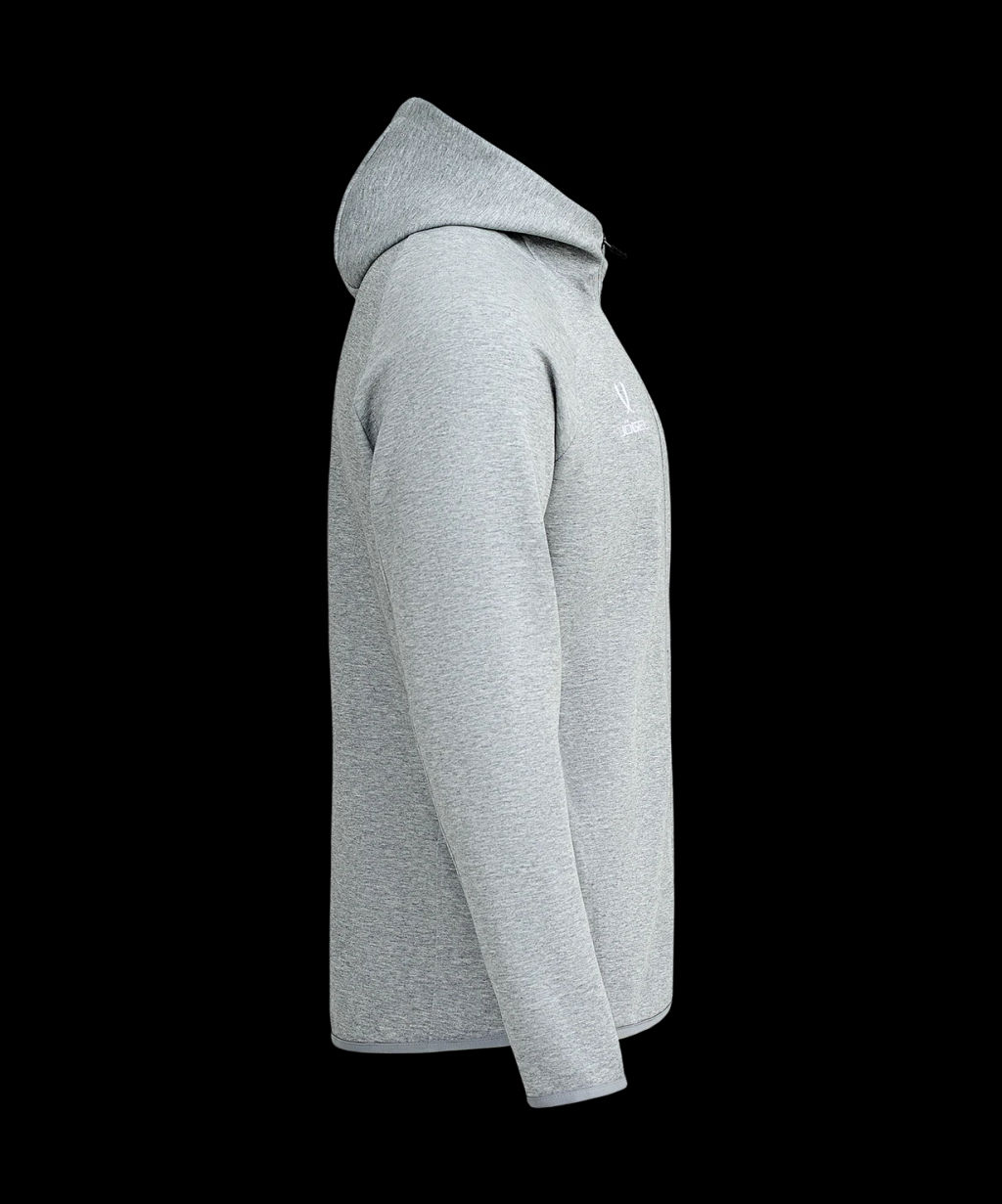 Худи на молнии JOGEL ESSENTIAL Athlete Hooded FZ Jacket, серый, детский  фото 2