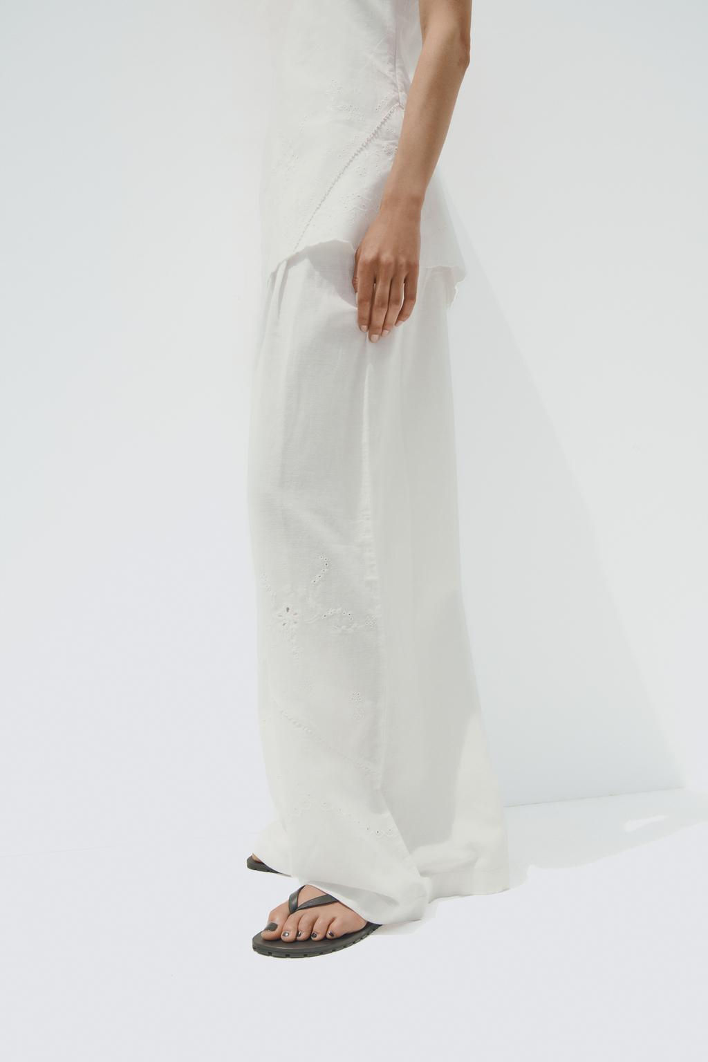 EMBROIDERED TROUSERS - Zara фото 3