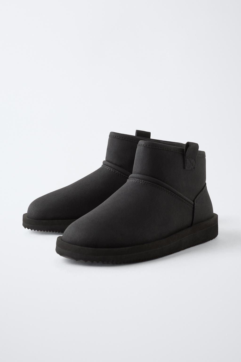 SHEEPSKIN ANKLE BOOTS - Zara фото 3