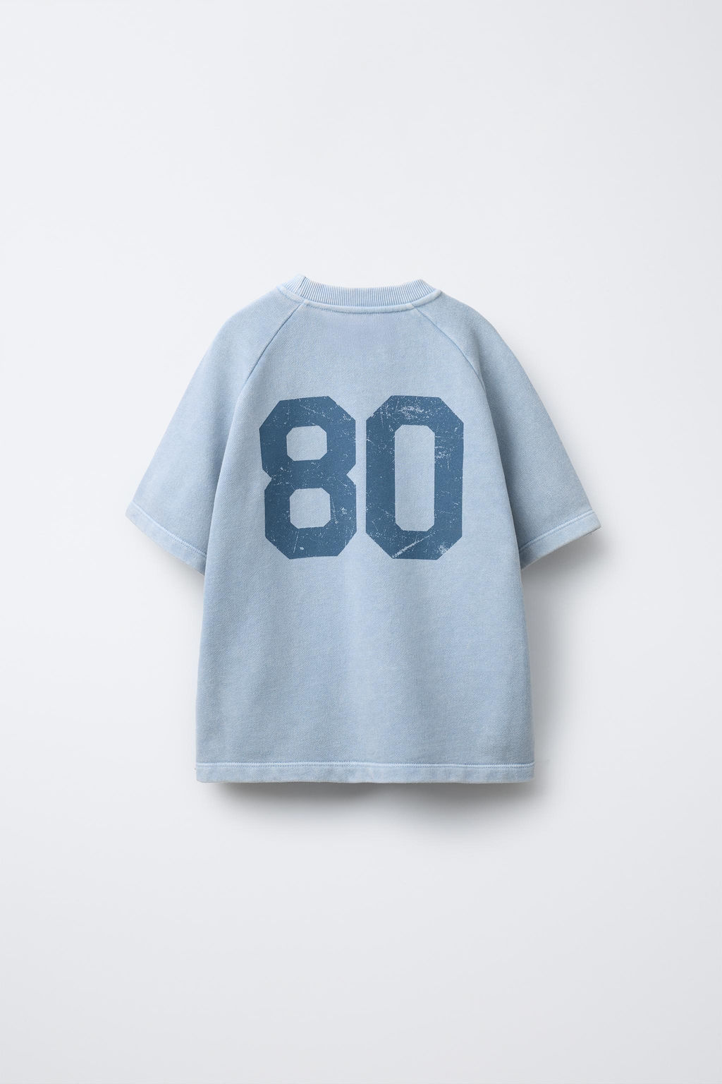 PRINTED RAGLAN SLEEVE T-SHIRT - Zara фото 2