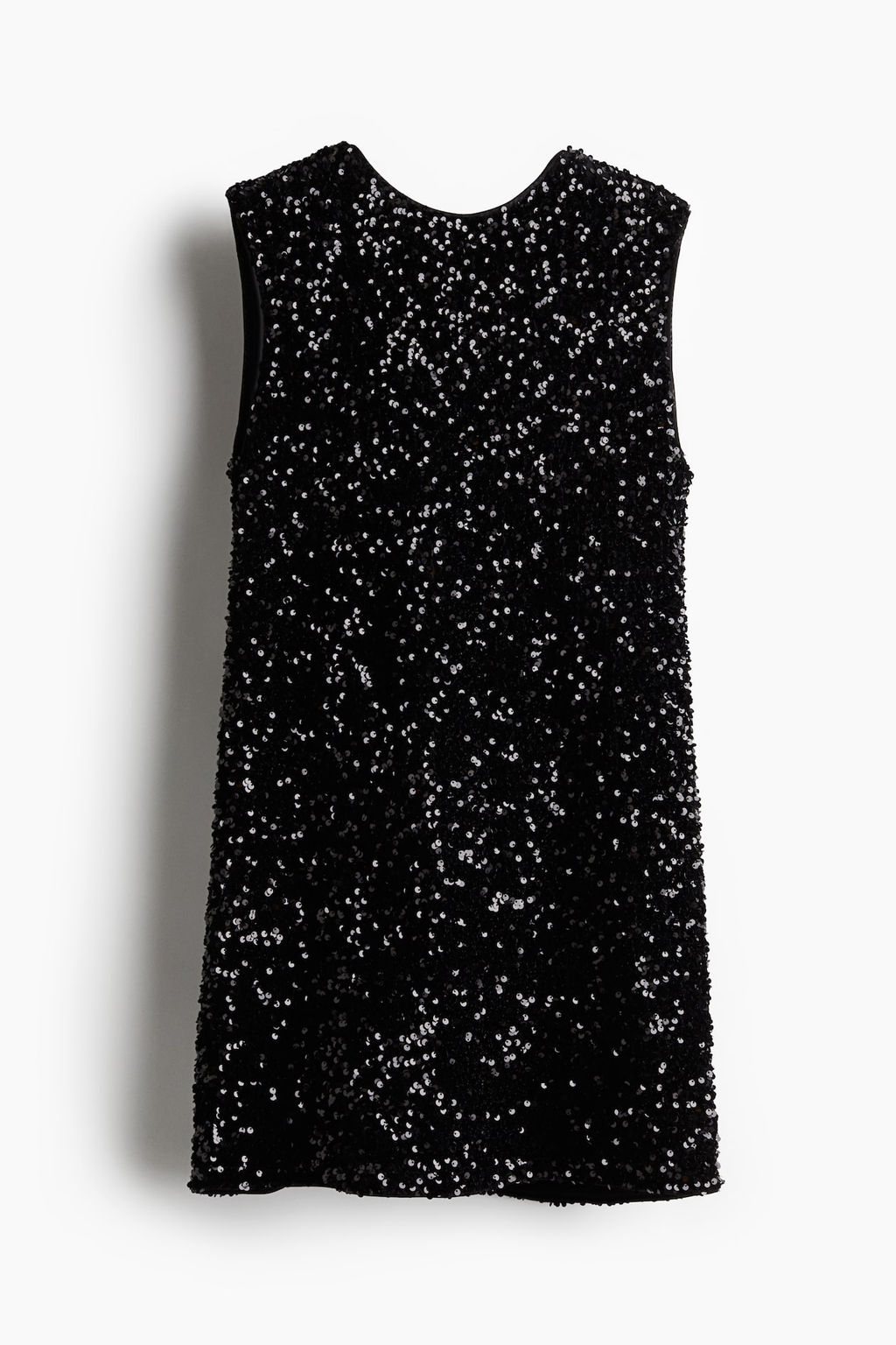 Vestido de lentejuelas con lazada - H&m фото 4